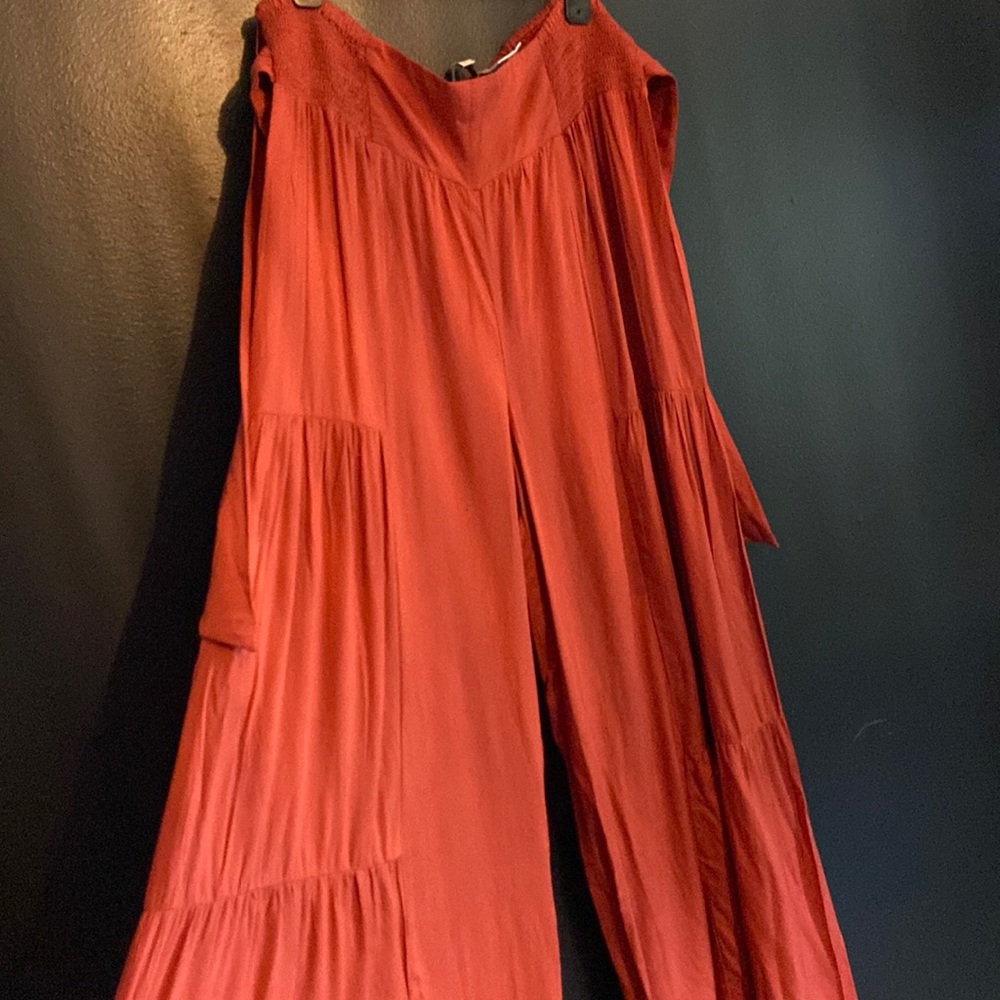 Wide leg boho pants